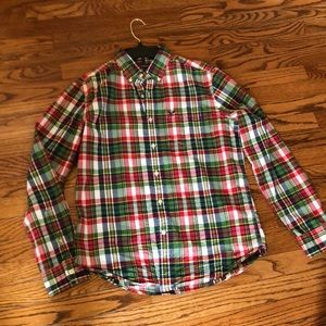 American Eagle men’s plaid button down